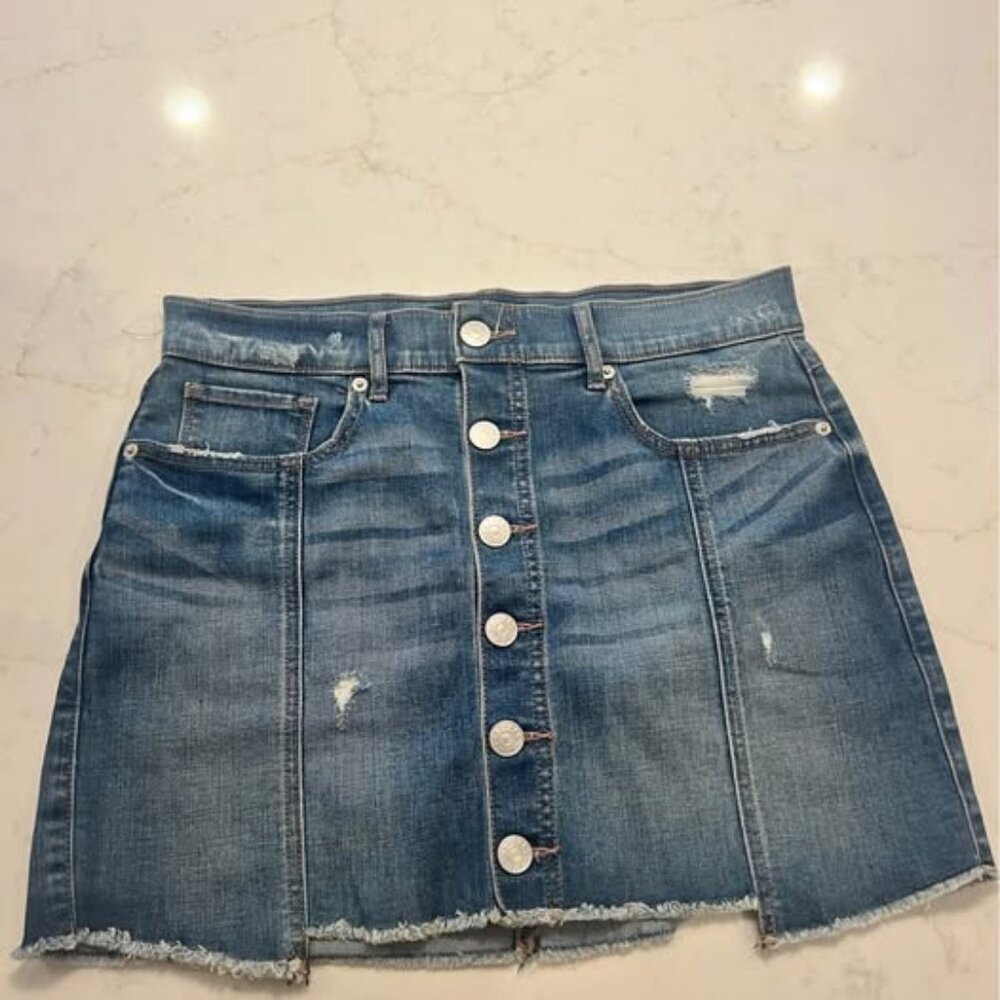 Express Denim Skirt